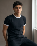 Ringer Oversize Fit T-shirt