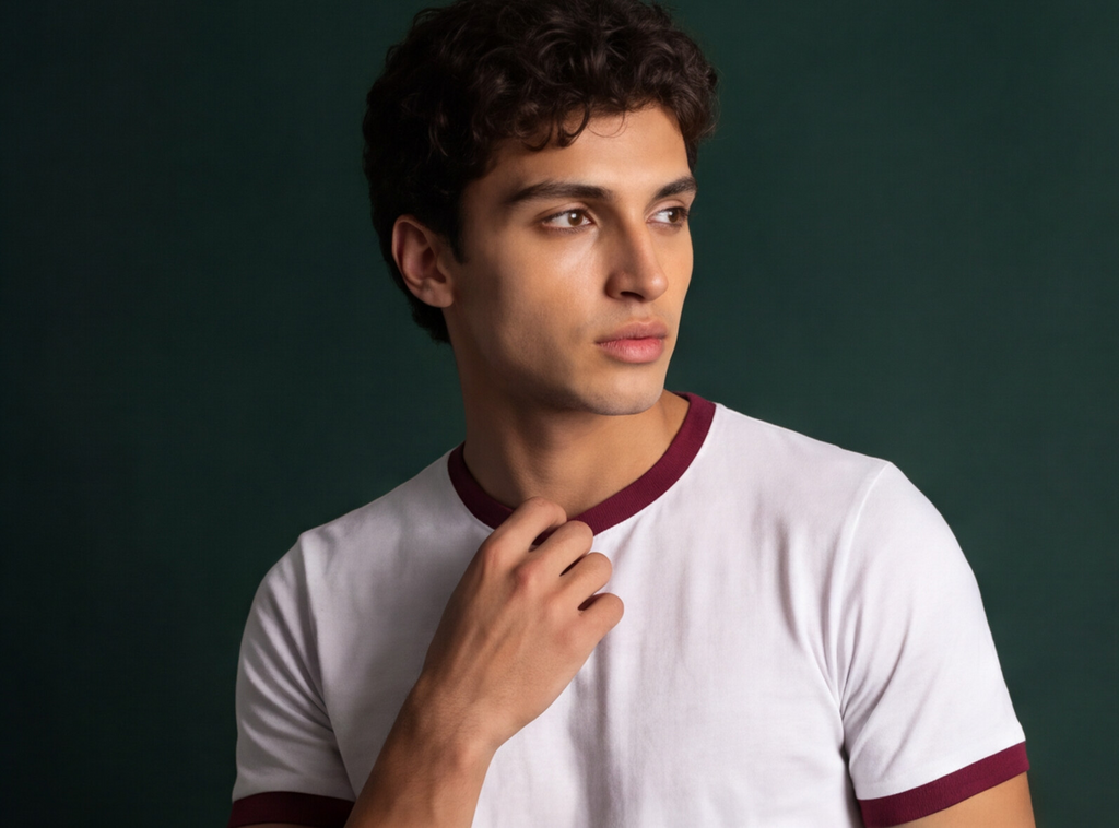 Ringer Oversize Fit T-shirt