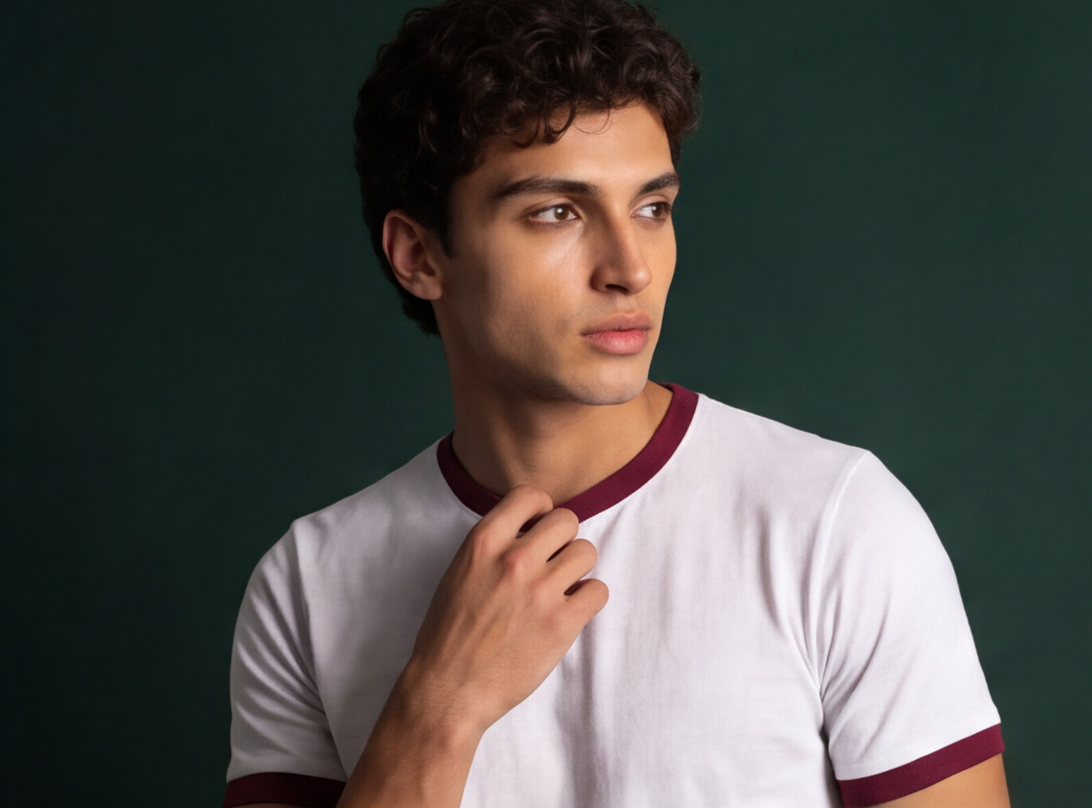 Ringer Oversize Fit T-shirt