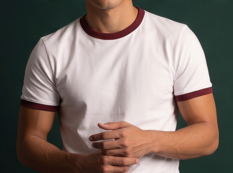 Ringer Oversize Fit T-shirt