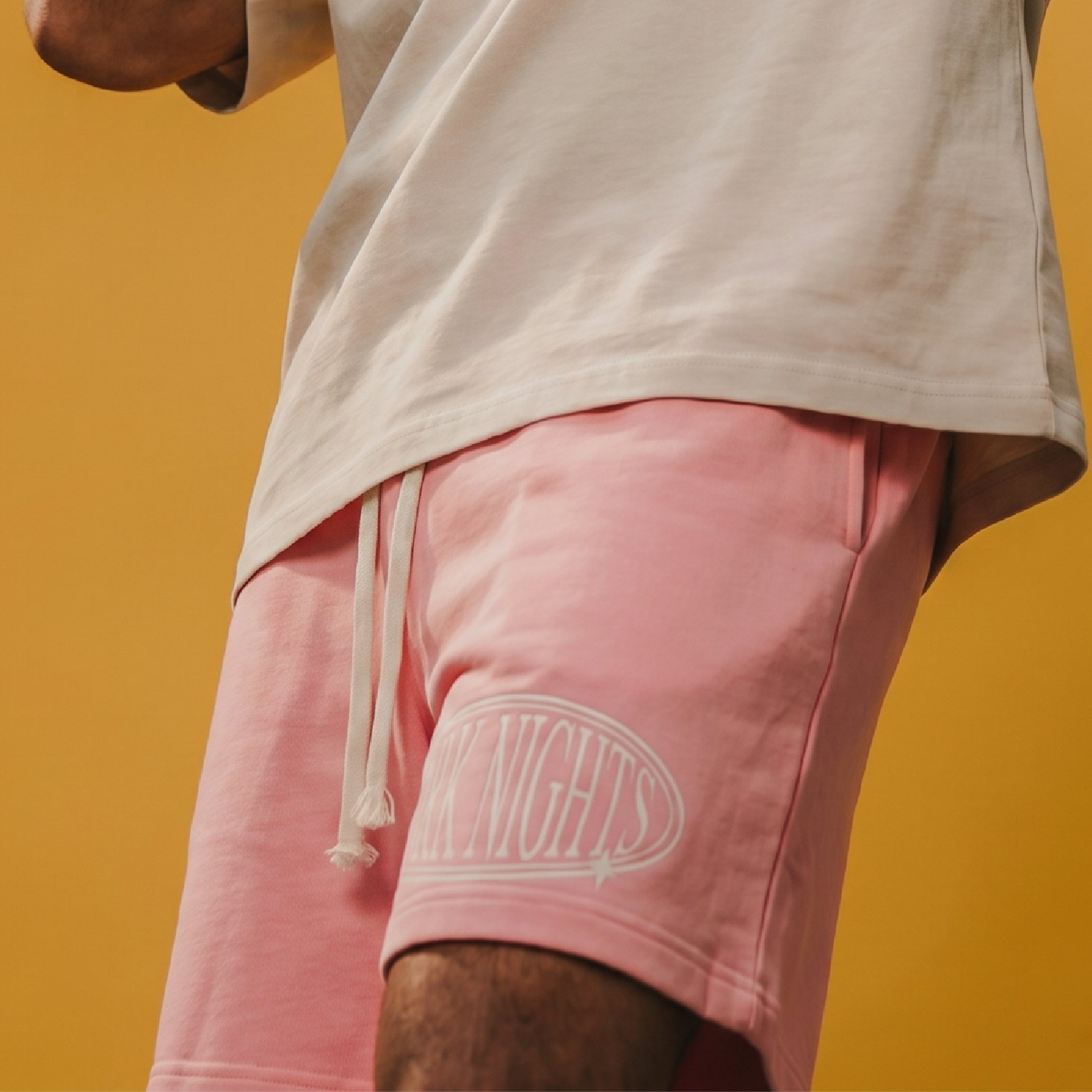 White Pink Orka Nights Oversize Set